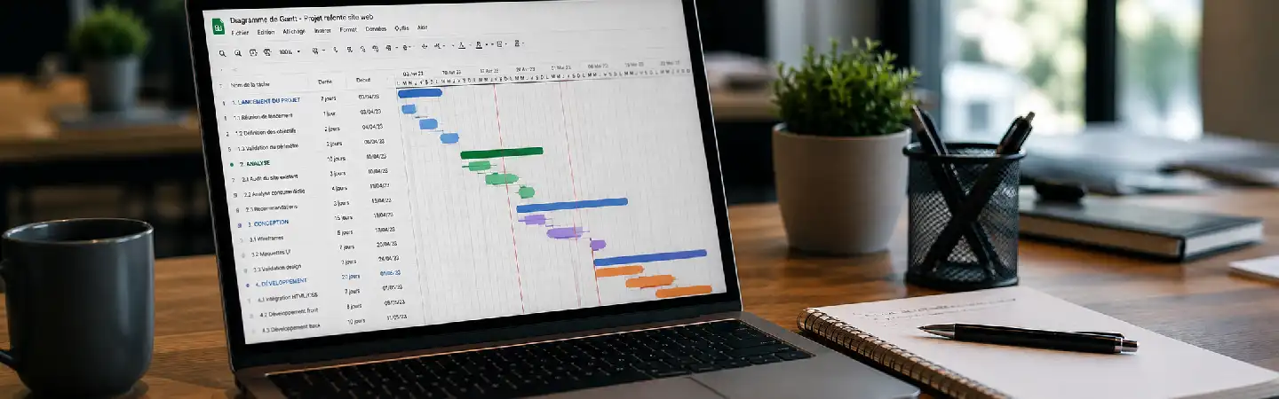 diagramme de gantt gratuit