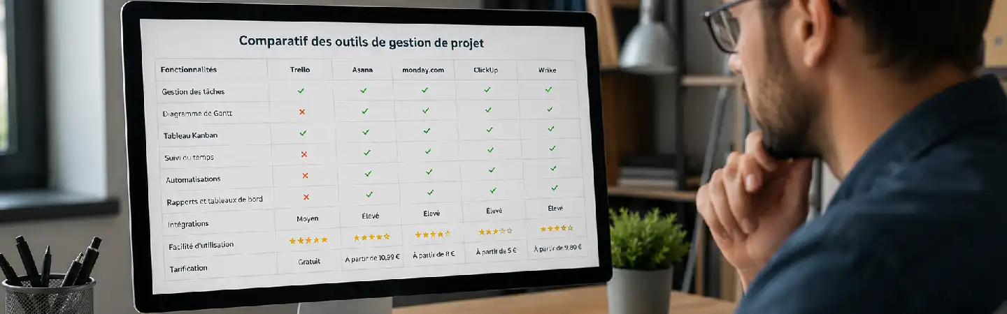 meilleur logiciel gestion de projet