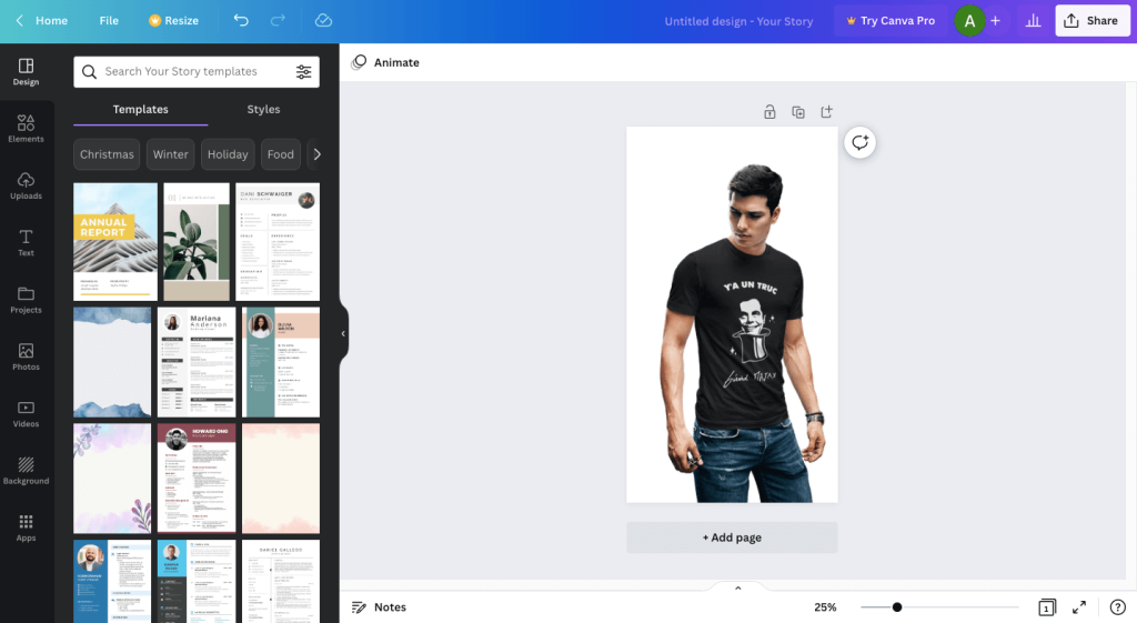 image sans fond sur canva