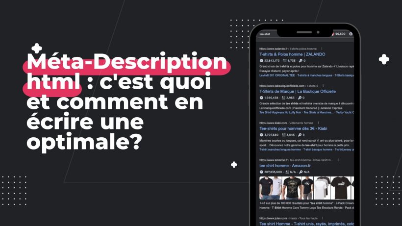 méta description html c'est quoi et comment l'optimiser