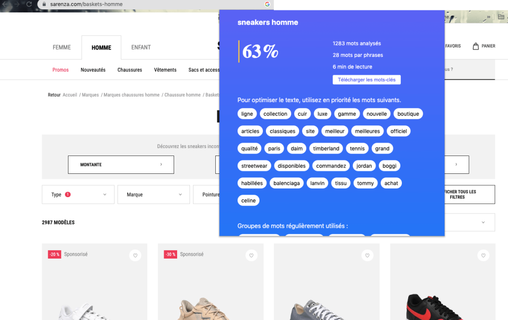 extension rédaction web