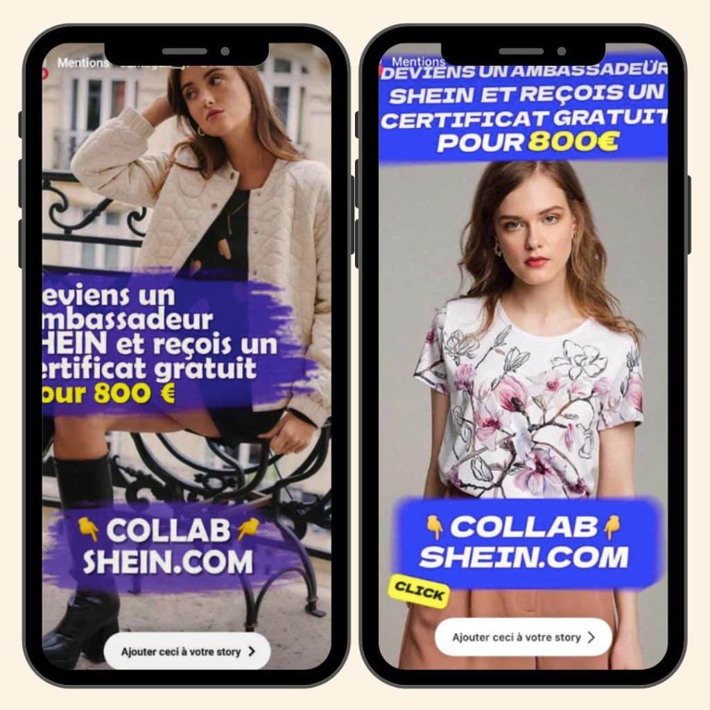 comment supprimer mentions et tags sur instagram shein et faux comptes
